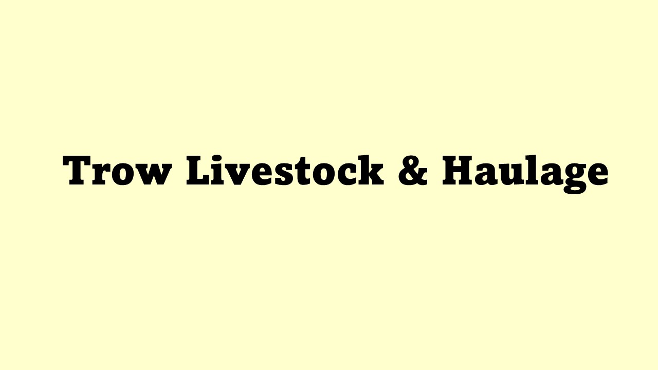 Trow Livestock & Haulage Logo - The Celtic Informer